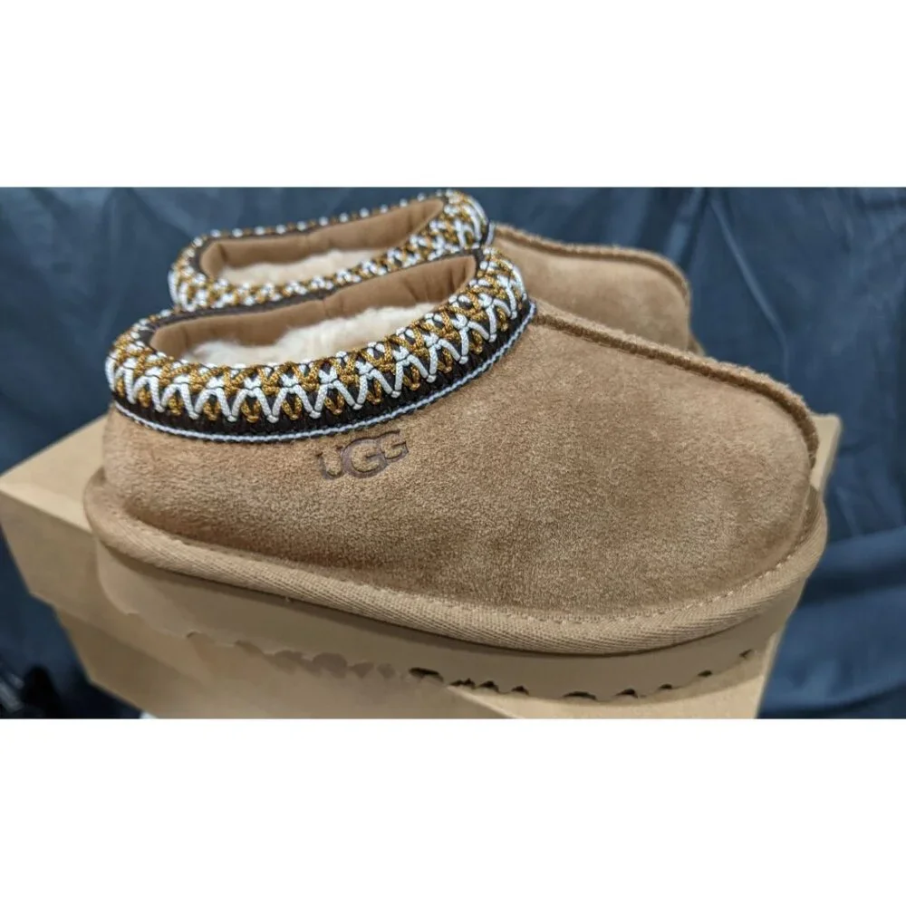 UGG Australia Toddler Tasman II Chestnut Size 7 NEW IN BOX! - Picture 3 of 10